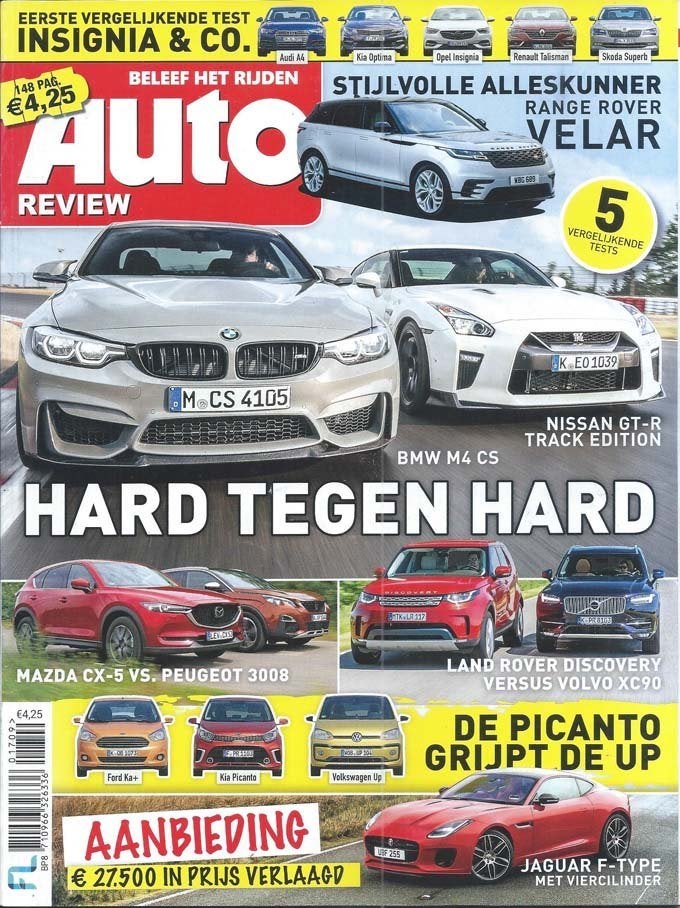 Autoreview 9 2017 : Land Rover - Range Rover Velar - Citroen, Ophalen of Verzenden, Gelezen, Algemeen