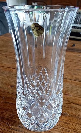 RCR Crystal, vaas en parfumflesje, Ophalen of Verzenden