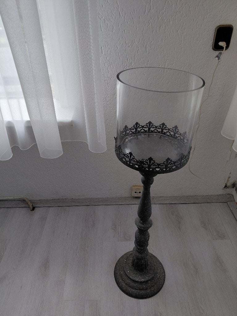 Grote lantaarn/ windlicht, Ophalen, Lantaarn, Zo goed als nieuw, 102 cm