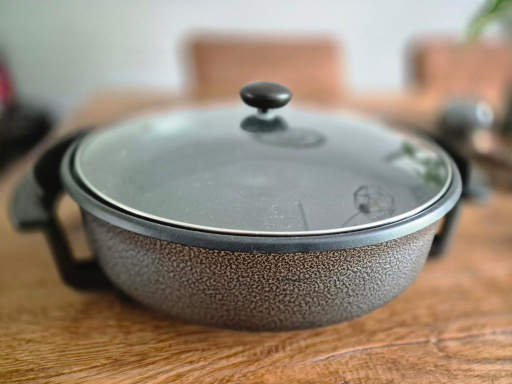 Tristar elektrische wok/hapjespan - Model PZ-2963, Caravans en Kamperen, Ophalen of Verzenden, Gebruikt