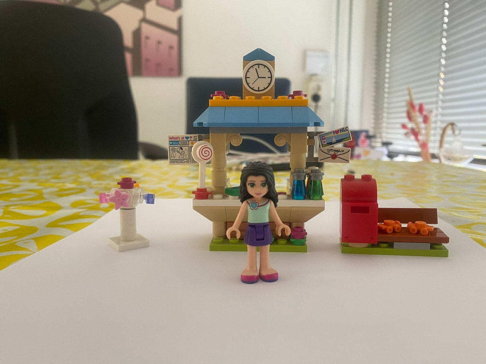 Lego Friends 41098: Emma's Kiosk, Lego, Friends, Ophalen of Verzenden, Zo goed als nieuw