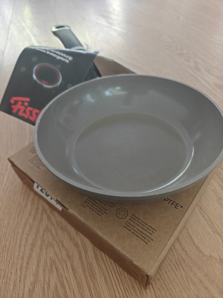 Nieuwe keramische koekenpan fissler 20cm inductie / gas, Ophalen, Overige materialen, Zo goed als nieuw, Keramische plaat