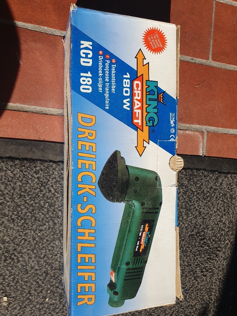 Schuurmachine, Ophalen, Gebruikt, Minder dan 600 watt, Vlakschuurmachine