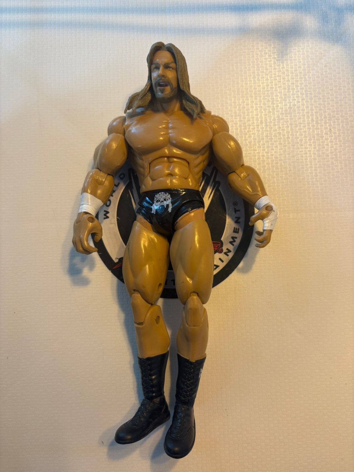 WWE triple H jakks pacific 2005 worstelen, Ophalen of Verzenden, Zo goed als nieuw