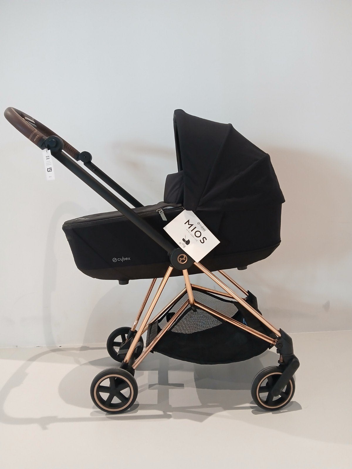 Cybex Mios kinderwagen 2-in-1 Black, Ophalen, Nieuw, Overige merken, Regenhoes