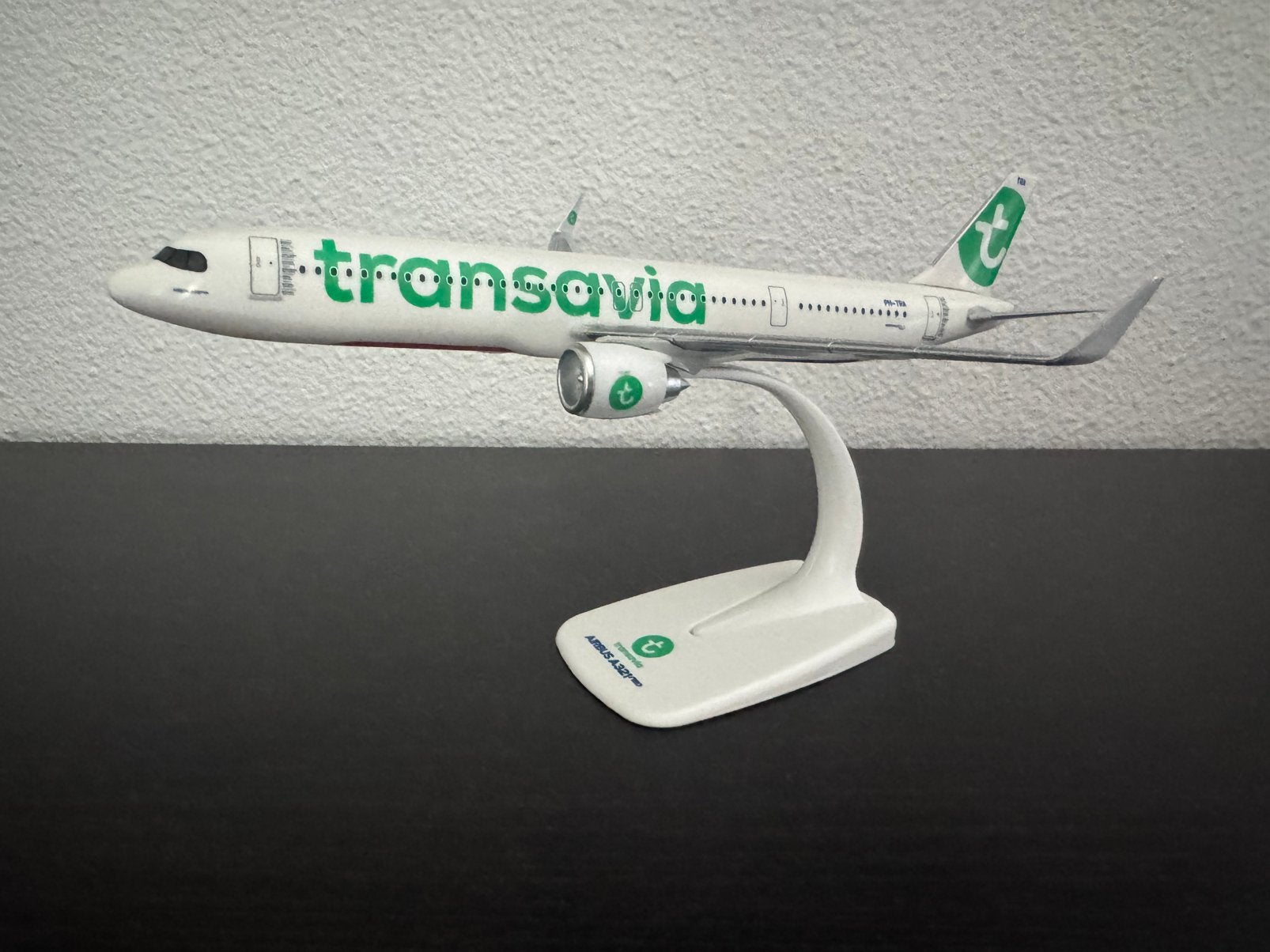 Modelvliegtuig Transavia Airbus A321 Neo, Ophalen of Verzenden, Zo goed als nieuw, Schaalmodel