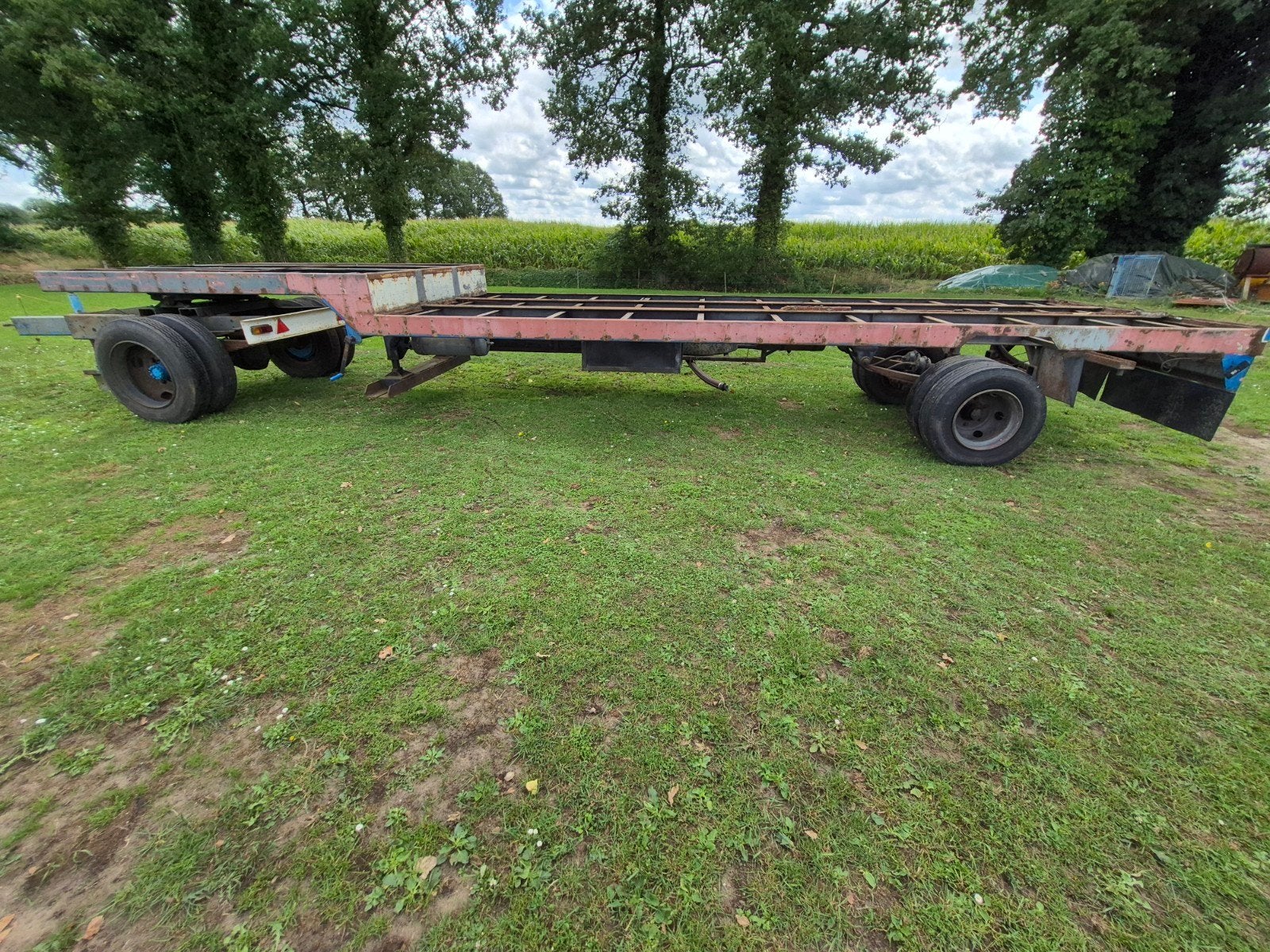 te koop jumbo dieplader met landbouw kenteken!, Ophalen, Transport