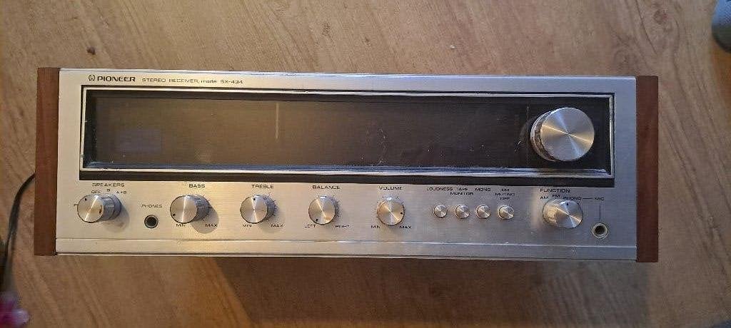 PIONEER STEREO RECEIVER model SX-434, Ophalen, Gebruikt, Pioneer, Minder dan 60 watt