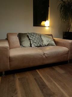 Bank chill ruimte of student 2 zits, Huis en Inrichting, Ophalen, Gebruikt, Overige maten, 150 tot 200 cm