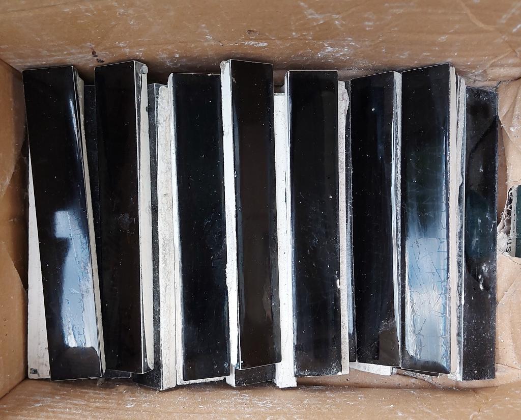 sierstrips tegels jaren 30, Gebruikt, Minder dan 20 cm, Minder dan 5 m², Wandtegels