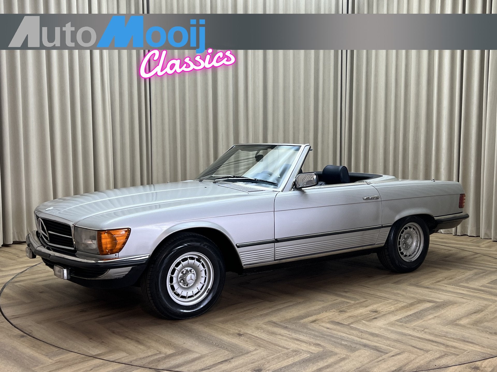 Mercedes-Benz SL-Klasse 450 SL Roadster *EU Spec* Leder / Ha, Auto's, Automaat, Achterwielaandrijving, Bedrijf, 2 stoelen