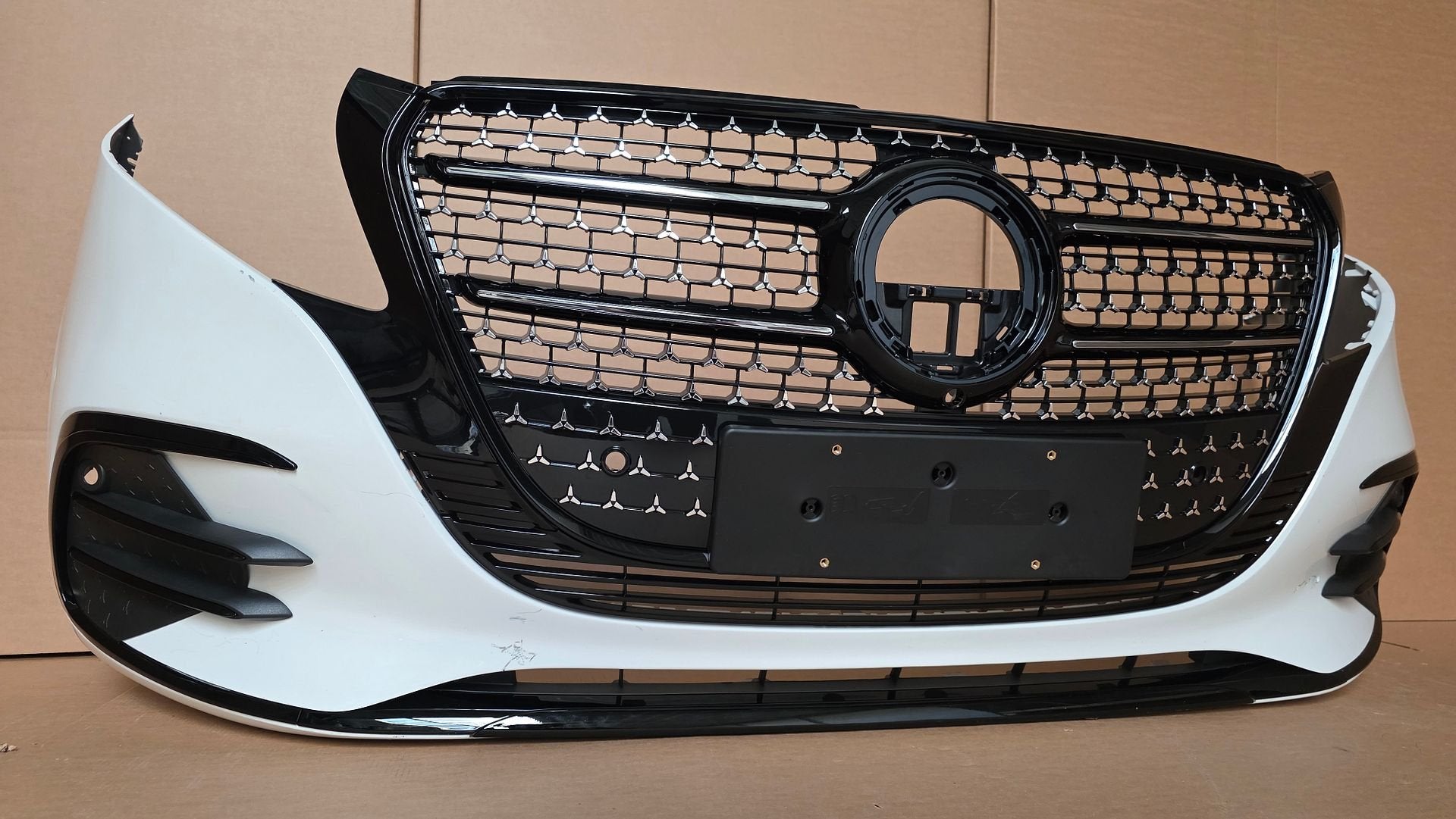 Voorbumper V KLASSE W447 AMG VITO Facelift A4478804603 W448, Gebruikt, -, Voor, Ophalen of Verzenden
