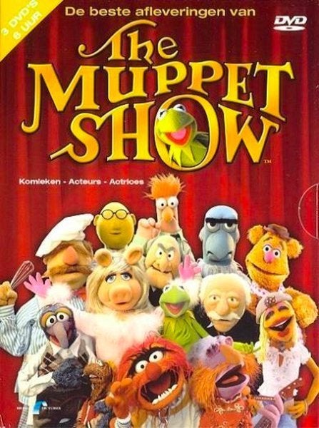 3-DVD Box The Muppet Show, Engels, Alle leeftijden, Nederlands, Ophalen of Verzenden