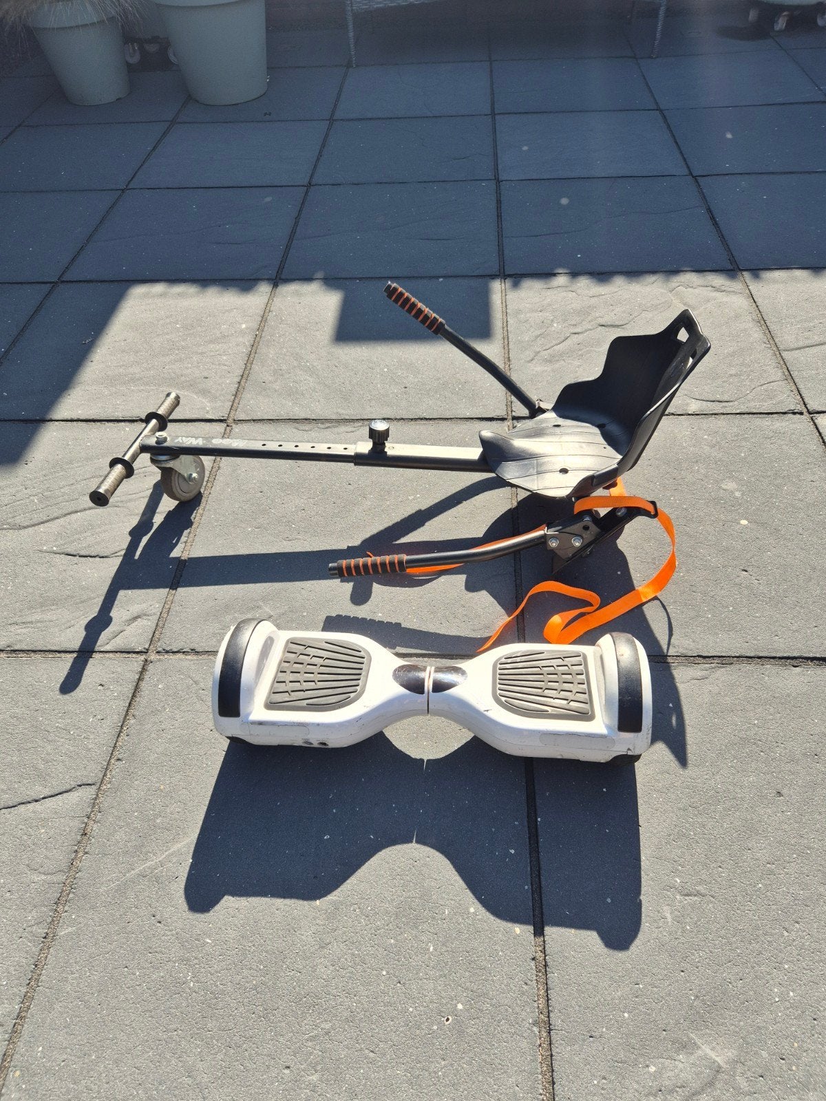 Hoverboard Denver, met kar, Ophalen of Verzenden