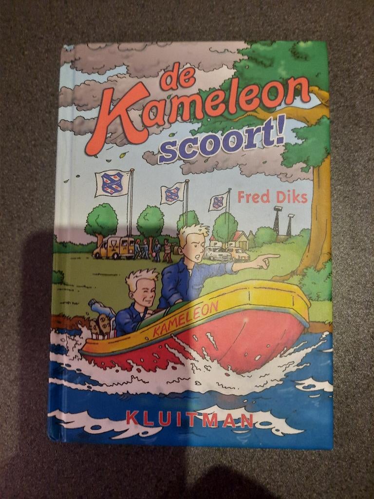 De kameleon scoort fred diks als nieuw, Ophalen of Verzenden, Zo goed als nieuw