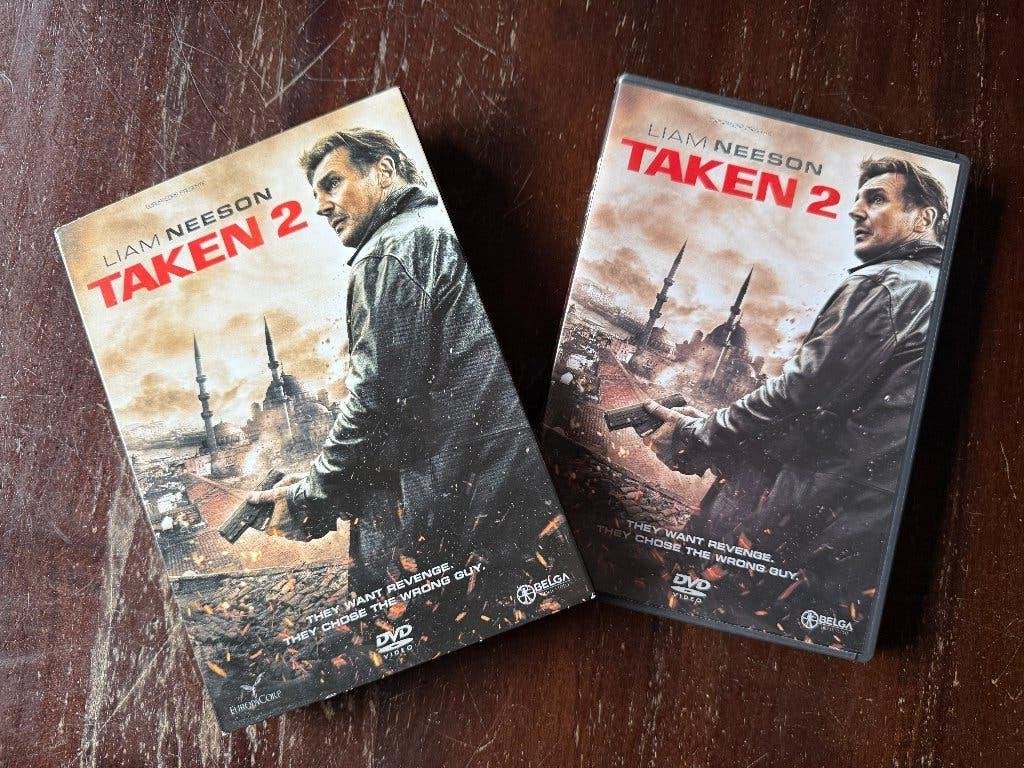 Taken 2 met o.a. Liam Neeson  DVD, Bonusmateriaal, Actie, Ophalen of Verzenden, Zo goed als nieuw