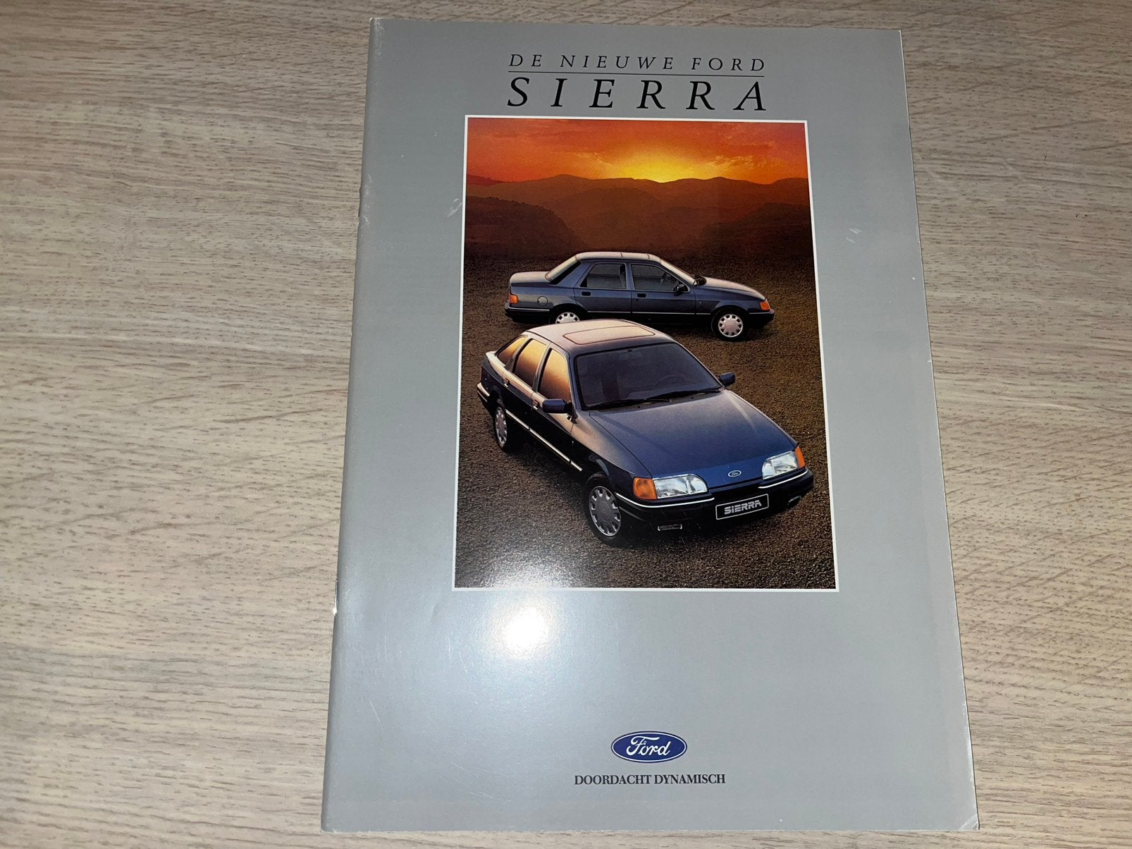 Folder Ford Sierra 1987, Ophalen of Verzenden, Ford