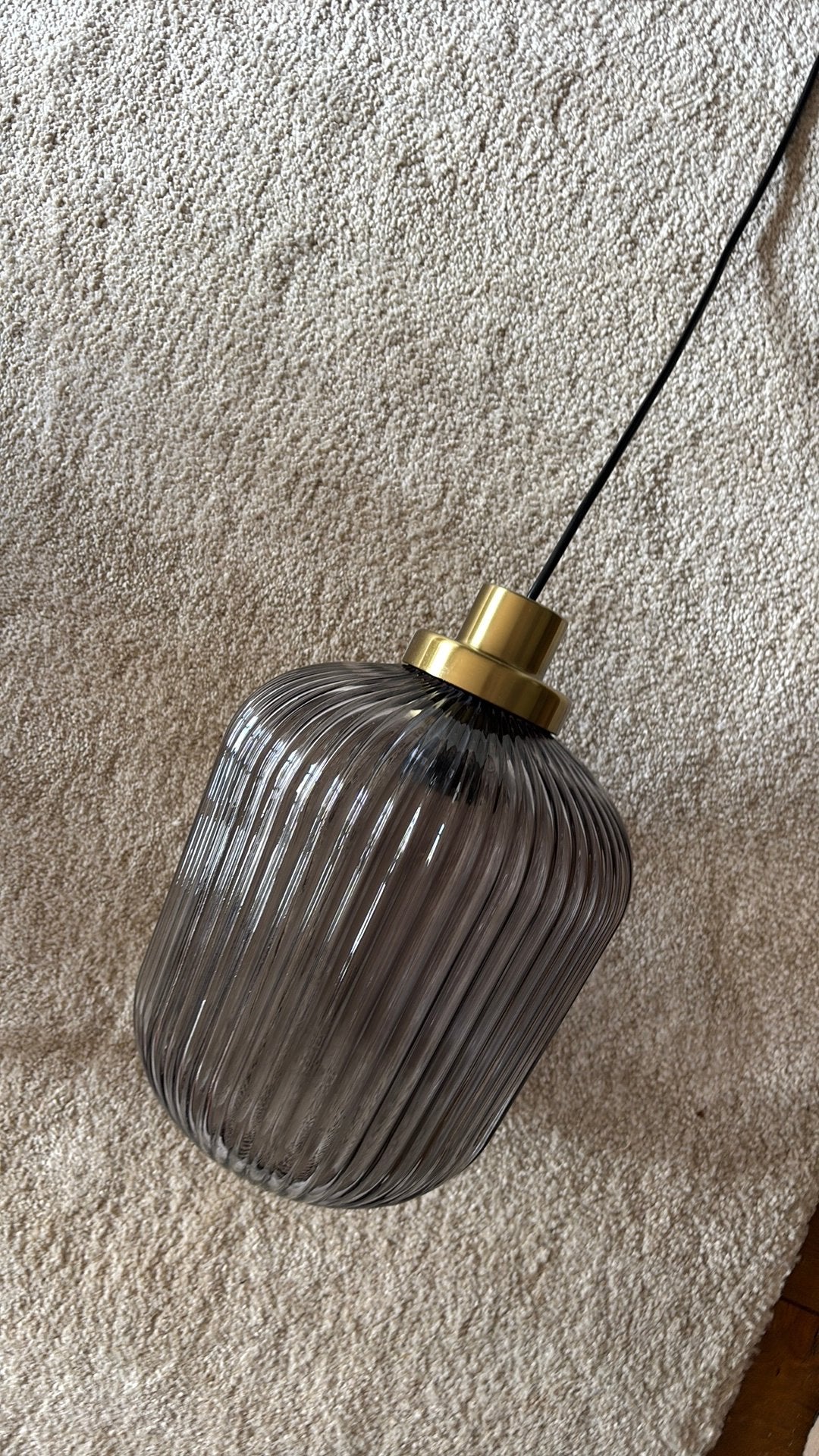 Hanglamp ikea, Ophalen, Zo goed als nieuw, Glas