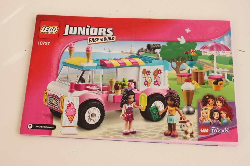 Lego Juniors 10727 Emma's IJswagen, Compleet, Overige thema's, Lego, Ophalen of Verzenden
