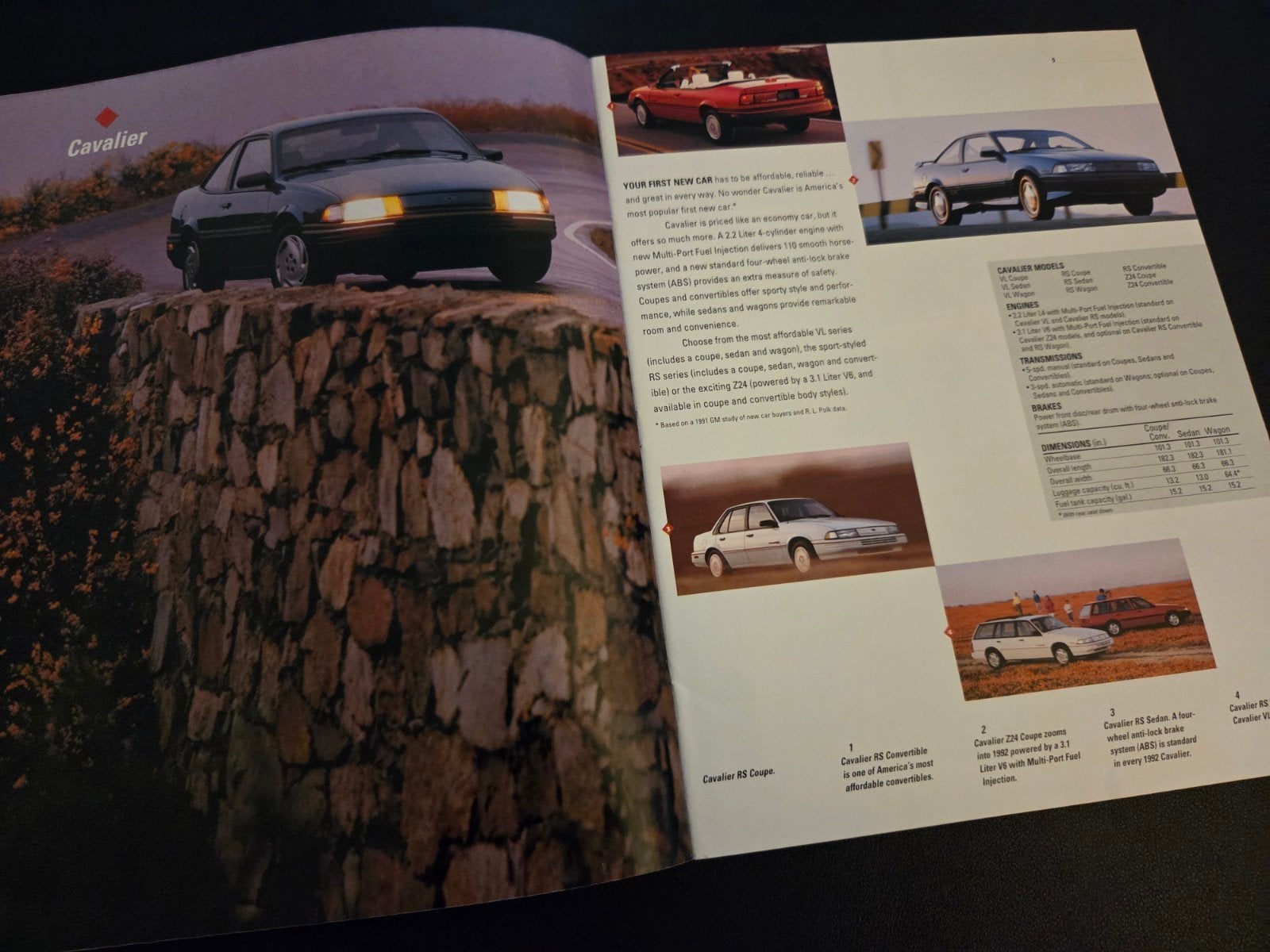 Brochure Chevrolet 1992 USA, Ophalen of Verzenden, Zo goed als nieuw, Chevrolet