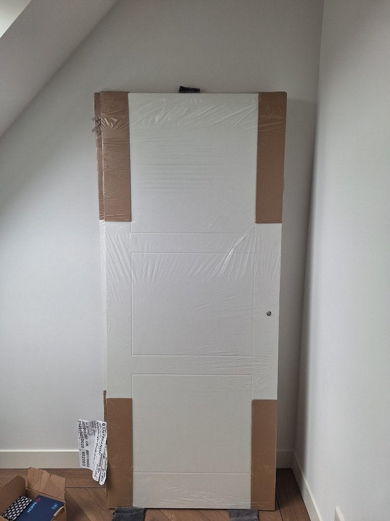 Theuma Lijndeur LS3 White EBC White Connection stomp (NIEUW), Ophalen, 80 tot 100 cm, Binnendeur, Nieuw