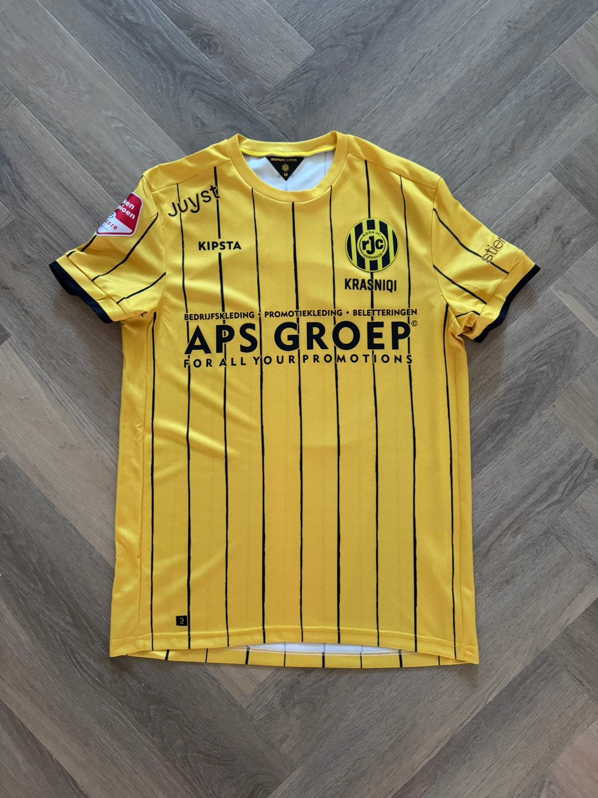Roda JC thuisshirt 2023/2024 match issue/worn, Sport en Fitness, Ophalen of Verzenden, Zo goed als nieuw, Shirt