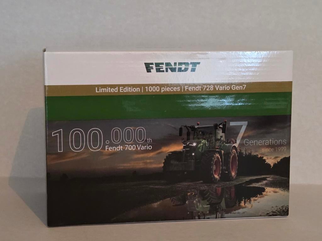 Fendt 728 100000 edition 1:32, Ophalen of Verzenden, Nieuw, 1:32 tot 1:50