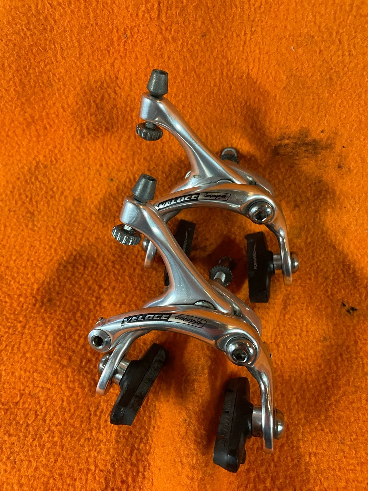 Campagnolo Veloce Remmen - racefiets remhoeven, Remmen, Verzenden, Zo goed als nieuw, Aluminium
