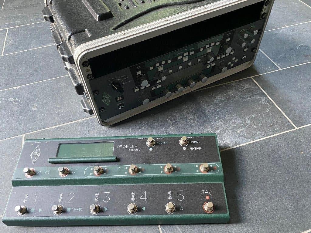 Kemper Profiling Amp PowerRack Set, Ophalen of Verzenden, Zo goed als nieuw, Gitaar, 100 watt of meer