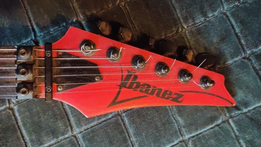 Ibanez RG-550 uit de vroege '90s, Ophalen of Verzenden, Gebruikt, Overige typen