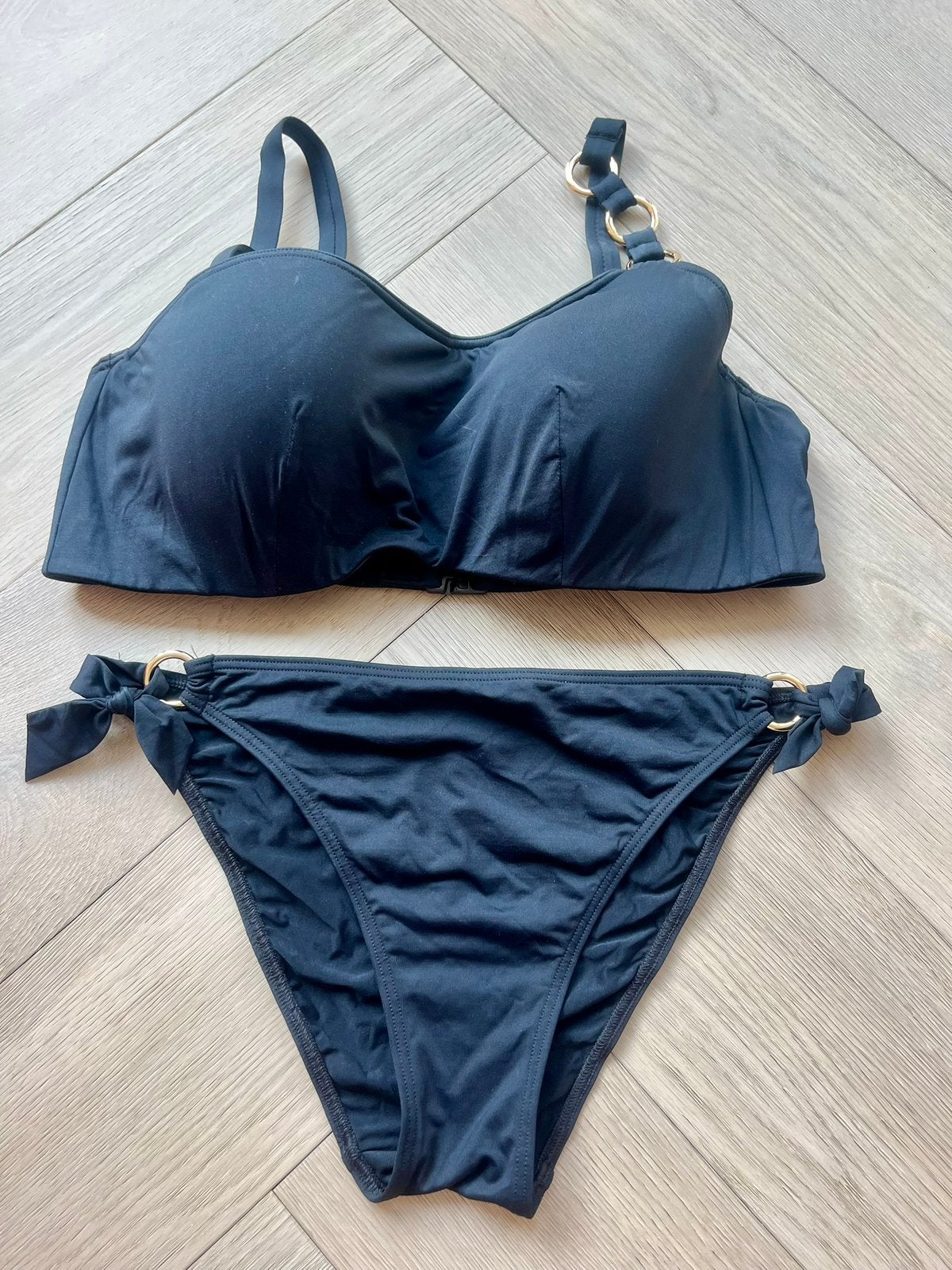 Prima Donna Swim Bikini 80D/40 Pinner (LEES BESCHRIJVING), Kleding | Dames, Verzenden, Zwart, Zo goed als nieuw, Bikini