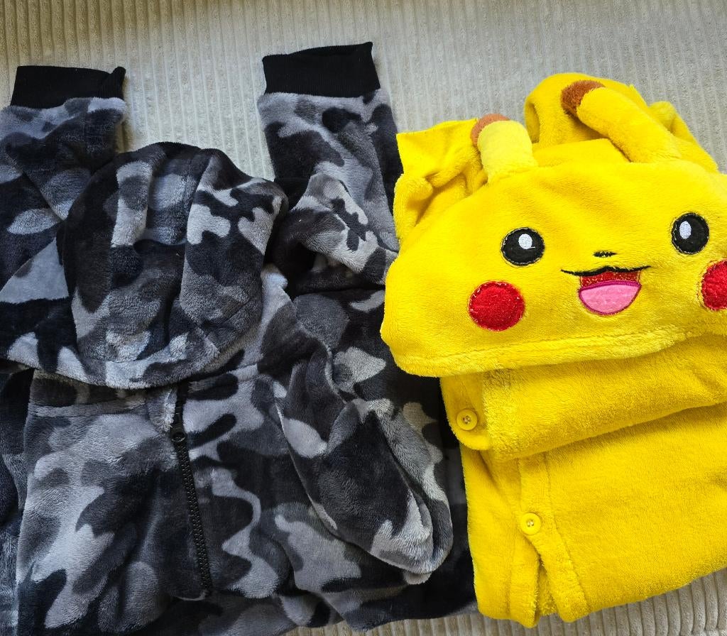 camouflage Onesie maat 146, Ophalen, Zo goed als nieuw, Jongen of Meisje