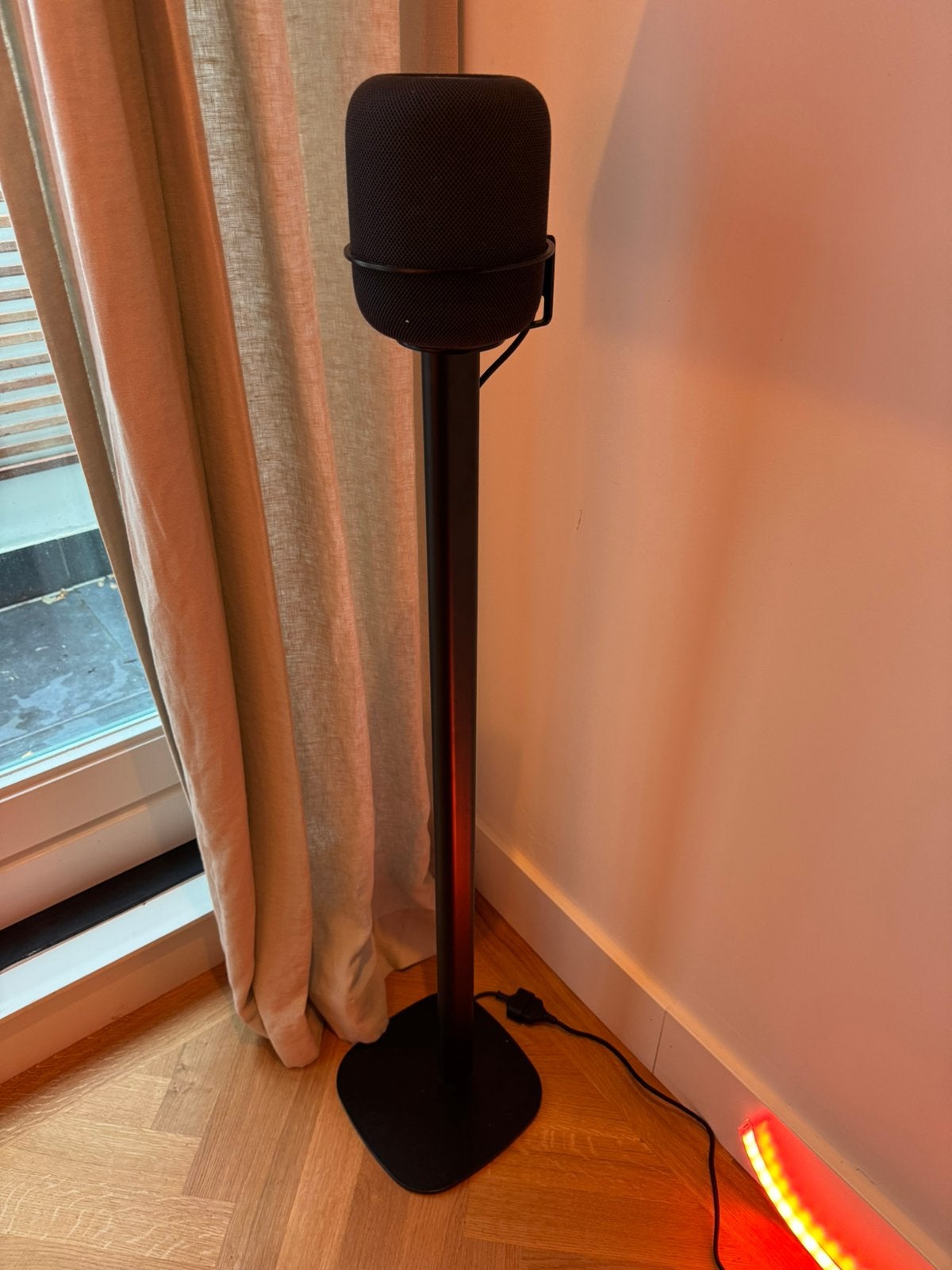 2x Vebos Speaker Standaard voor Apple HomePod – Zwart (Set), Overige typen, Zo goed als nieuw, Minder dan 60 watt, Ophalen