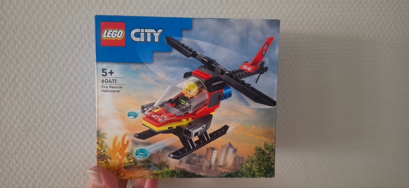 Lego City 60411 Brandweer Helikopter - Nieuw in doos, City, Lego, Nieuw, Ophalen of Verzenden