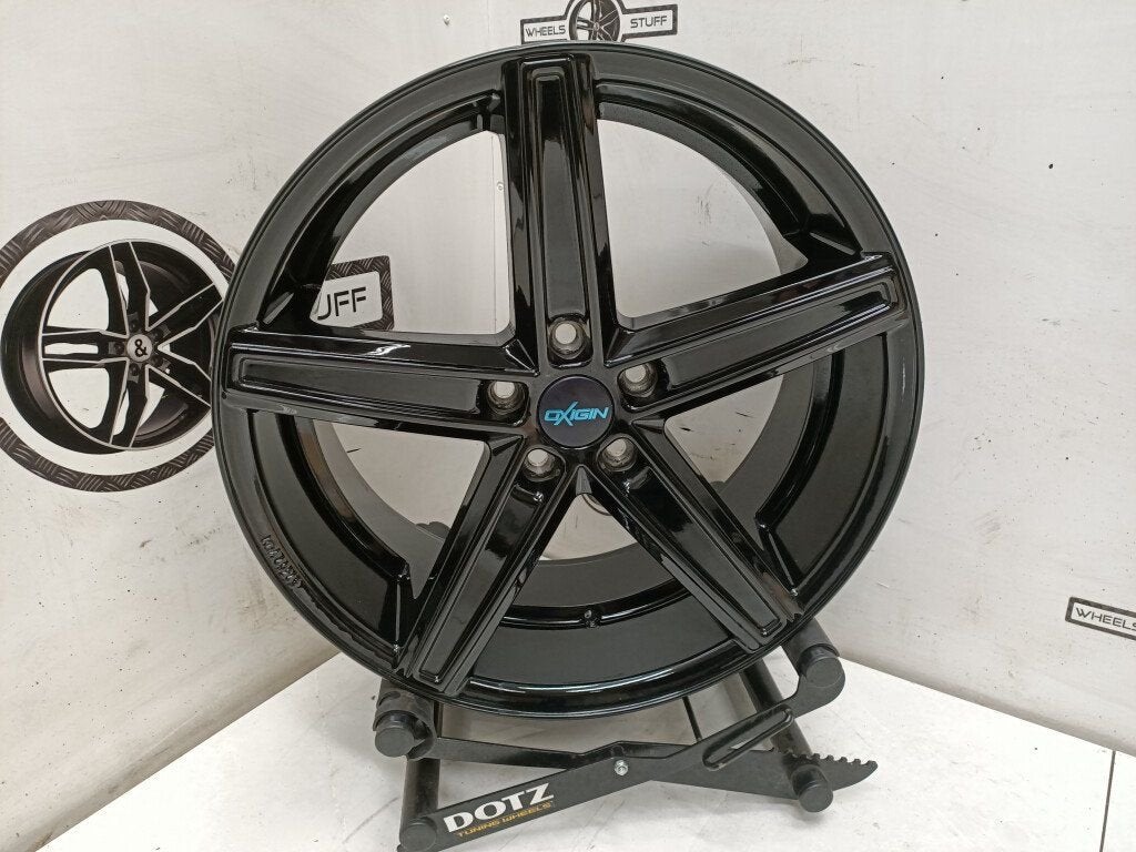 Oxigin Concave 18 zwart lichtmetaal velgen 19"inch 5x112, Ophalen, Gebruikt, 19 inch, Velg(en)