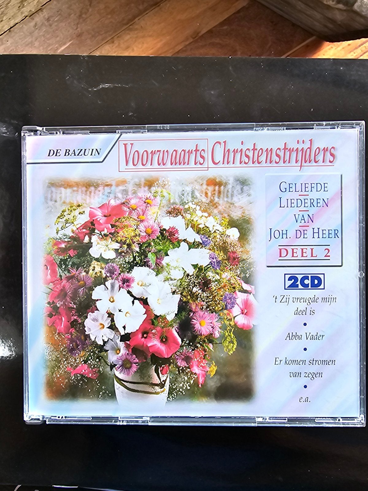 Voorwaarts Christenstrijders -  Liederen Joh. de Heer, Geestelijke liederen, Ophalen of Verzenden, Zo goed als nieuw, Inclusief doosje