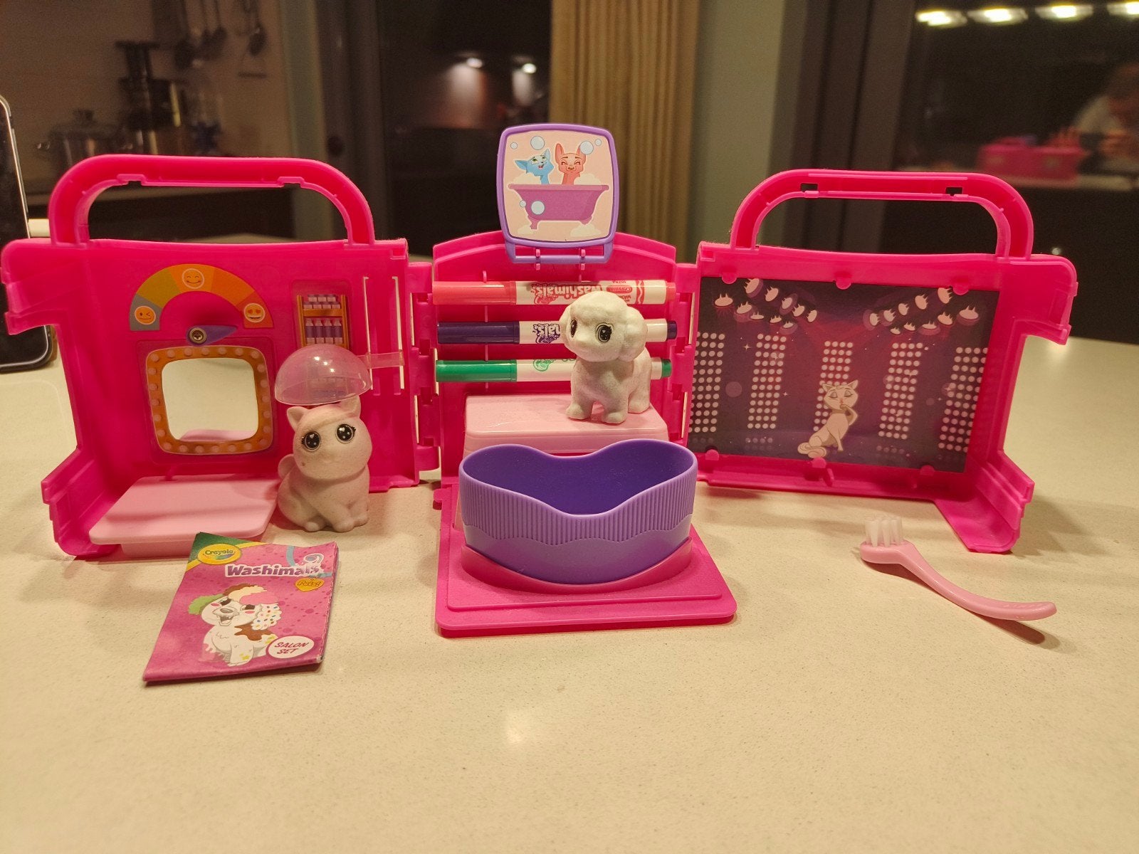 Crayola Washimals Speelset met Dieren en Accessoires, Ophalen, Gebruikt, Jongen of Meisje