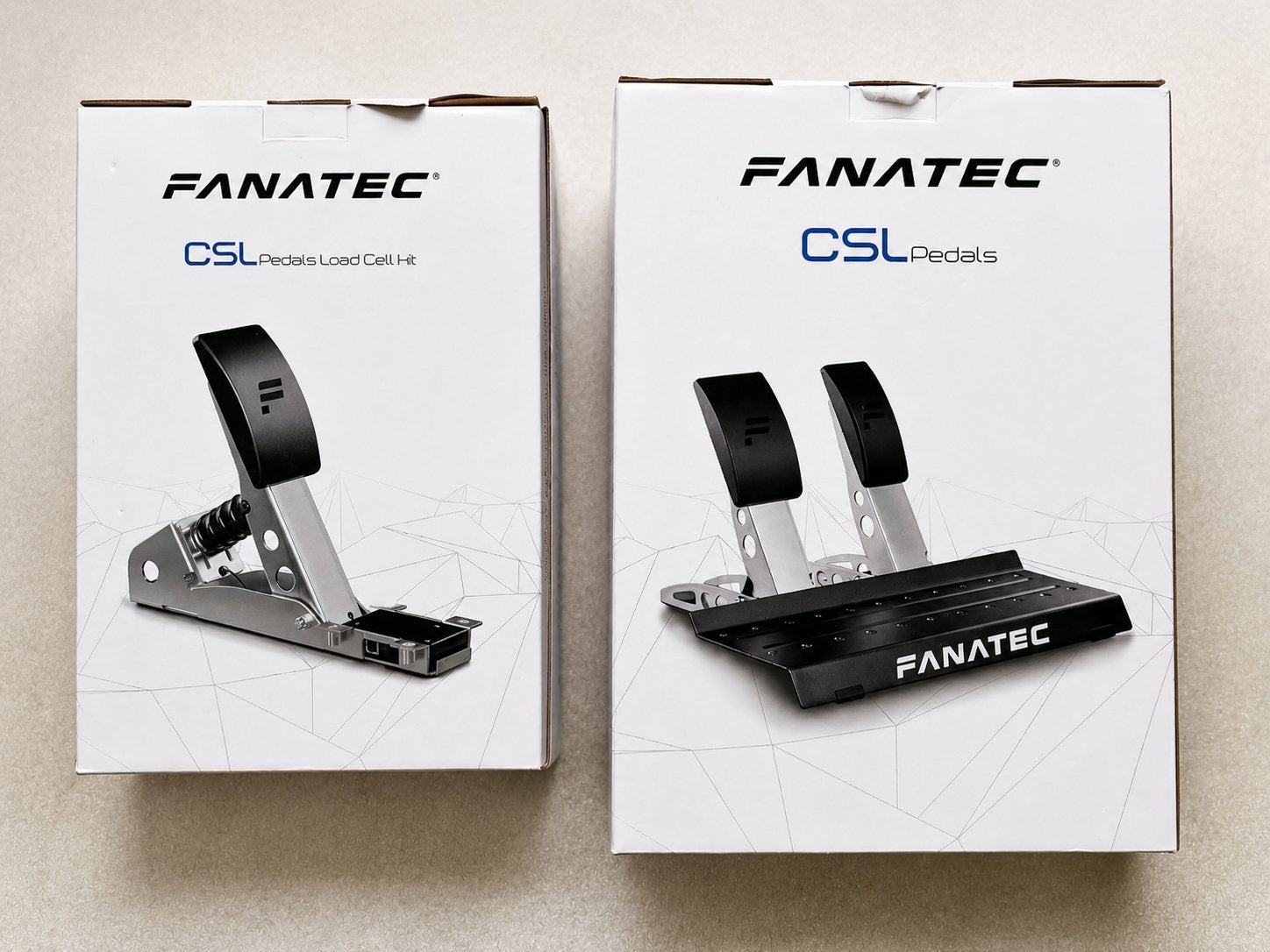 Fanatec CSL Pedals met Load Cell Kit - compleet in doos, Computers en Software, Ophalen of Verzenden, Zo goed als nieuw