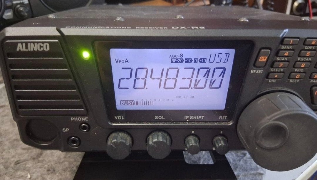 Alinco DX-R8E, Telecommunicatie, Ophalen of Verzenden, Gebruikt, Ontvanger
