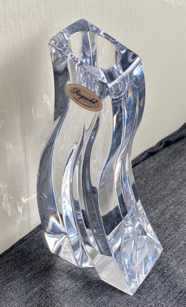 Handgemaakte Kristallen Kandelaar, Overige merken, Nieuw, Ophalen of Verzenden, Glas
