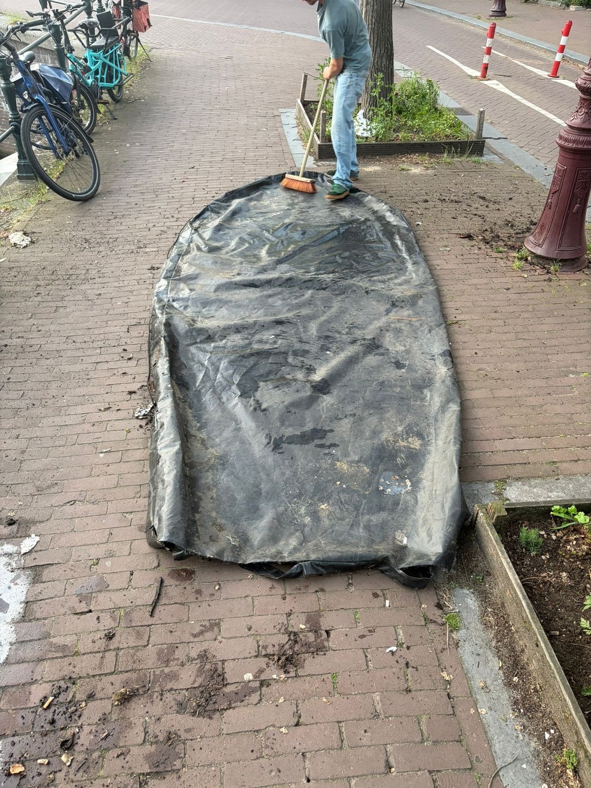 Stalen Sloep, Grachtenbootje, Vlet Amsterdam, Watersport en Boten, Ophalen of Verzenden, Gebruikt, Motor en Techniek