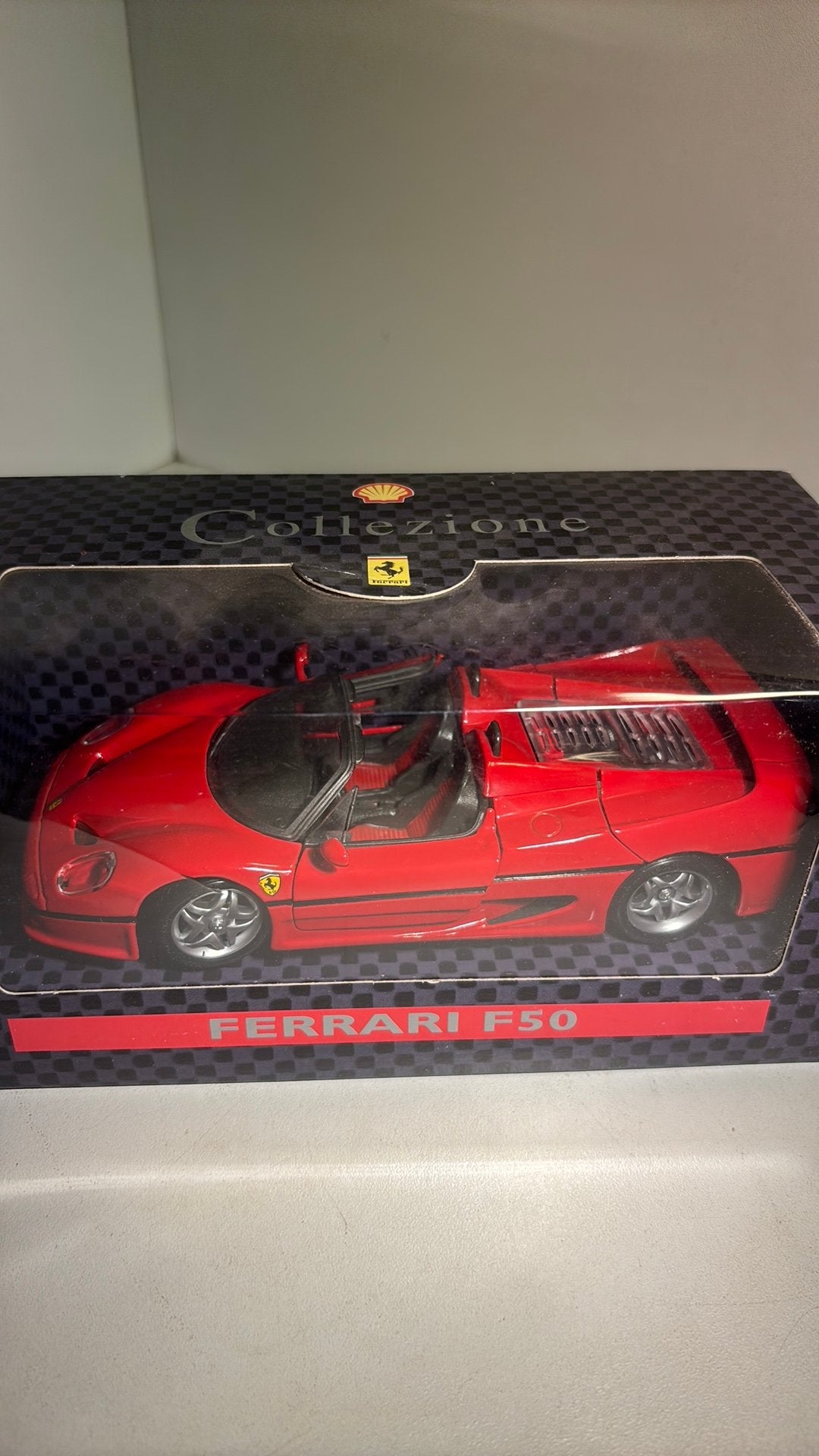 Ferrari f50 shell 1.24, Overige merken, Ophalen of Verzenden, A, A