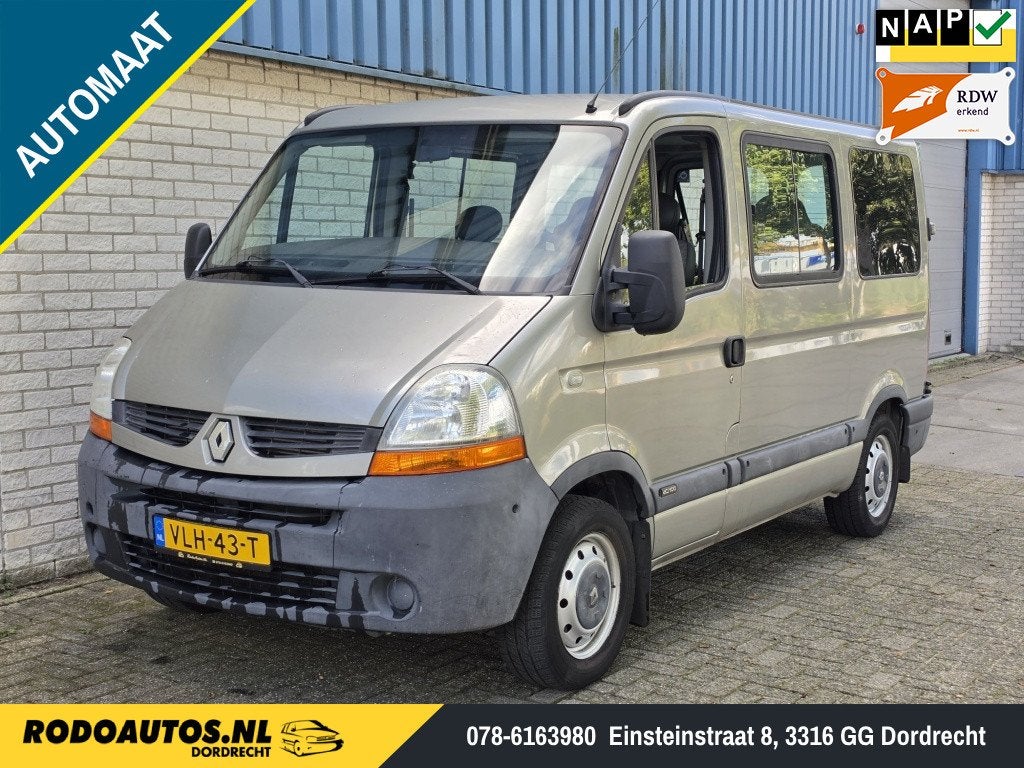 Renault Master 2.5 dCi L1H1 Rolstoelbus Automaat 4+1✅, Automaat, Euro 5, 101 pk, Gebruikt