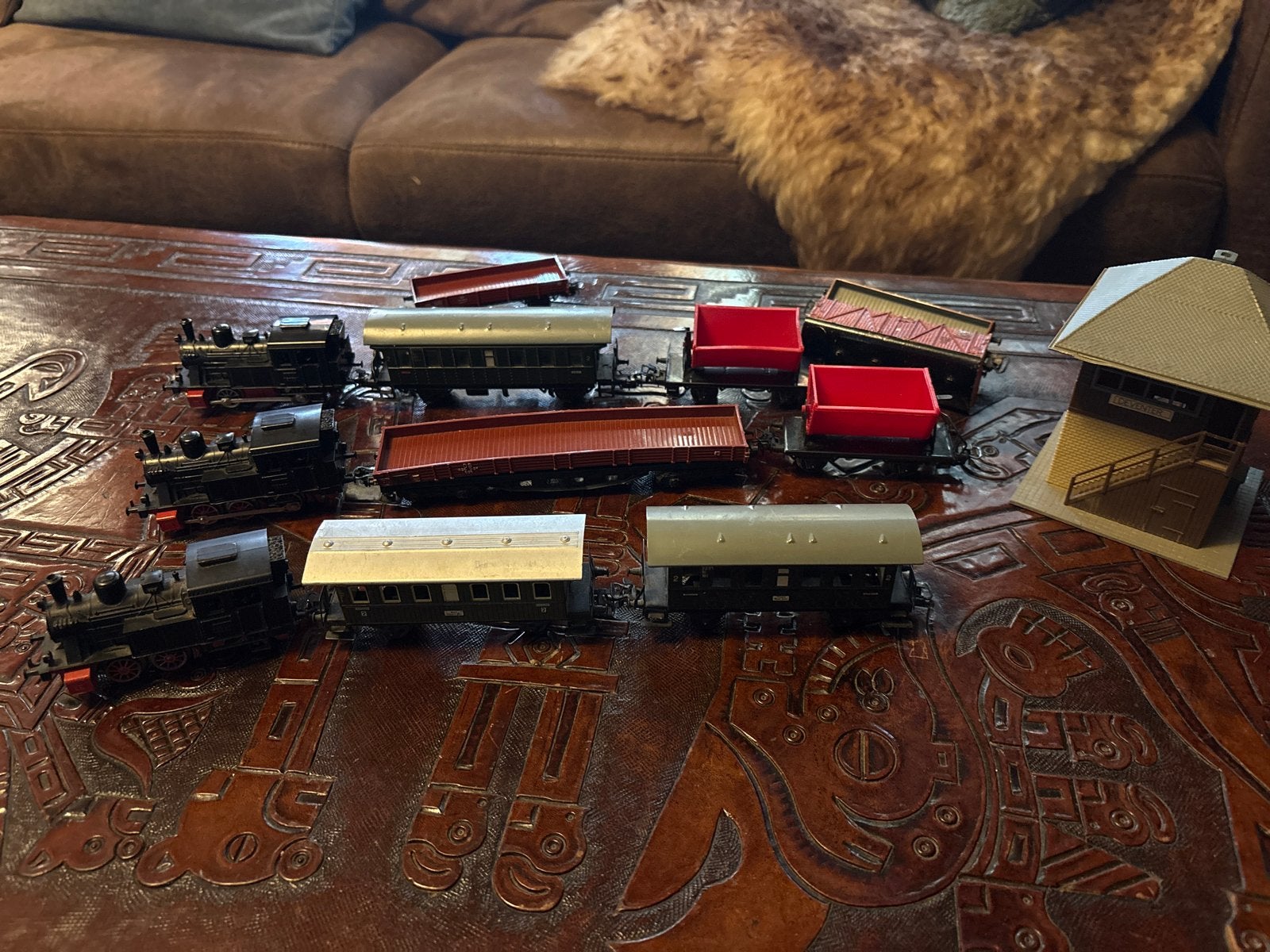 Grote Märklin Treinset met Locomotieven, Wagons en Rails, Wisselstroom, Ophalen of Verzenden, Märklin, Gebruikt