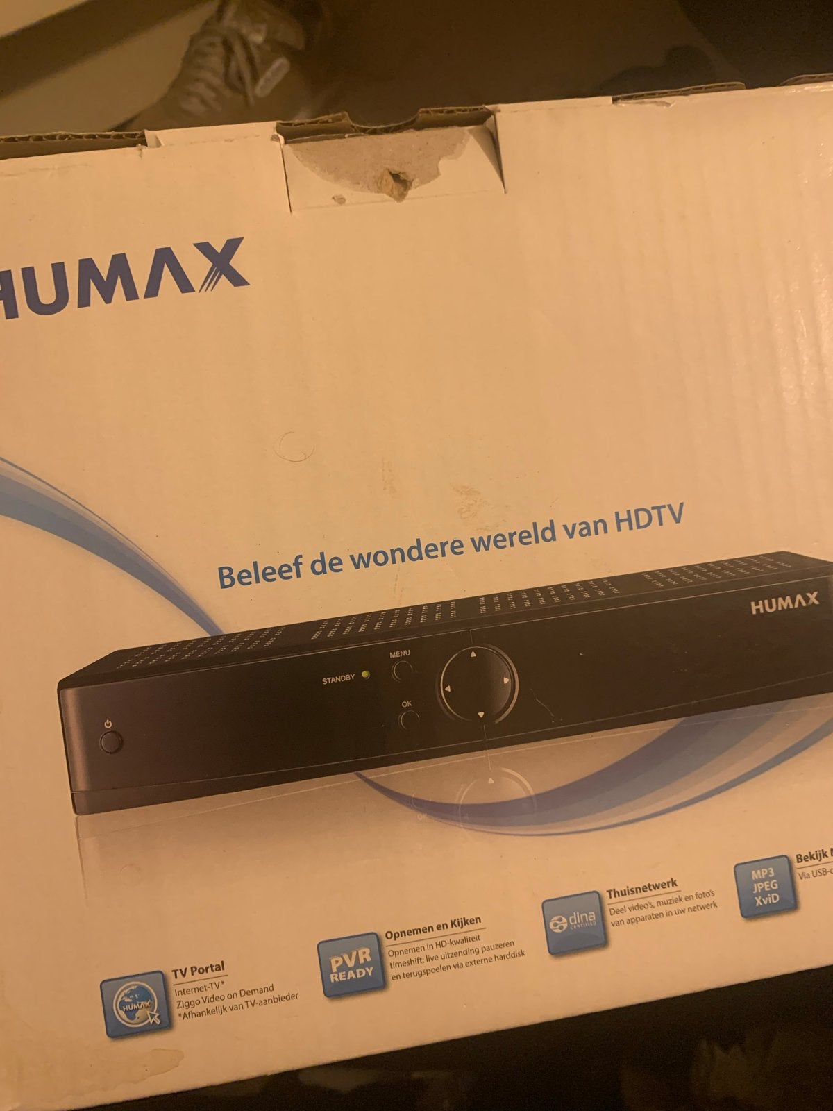 Humax IRHD-5300C Digitale HDTV Kabelontvanger, Ophalen of Verzenden, Zo goed als nieuw, Harddiskrecorder