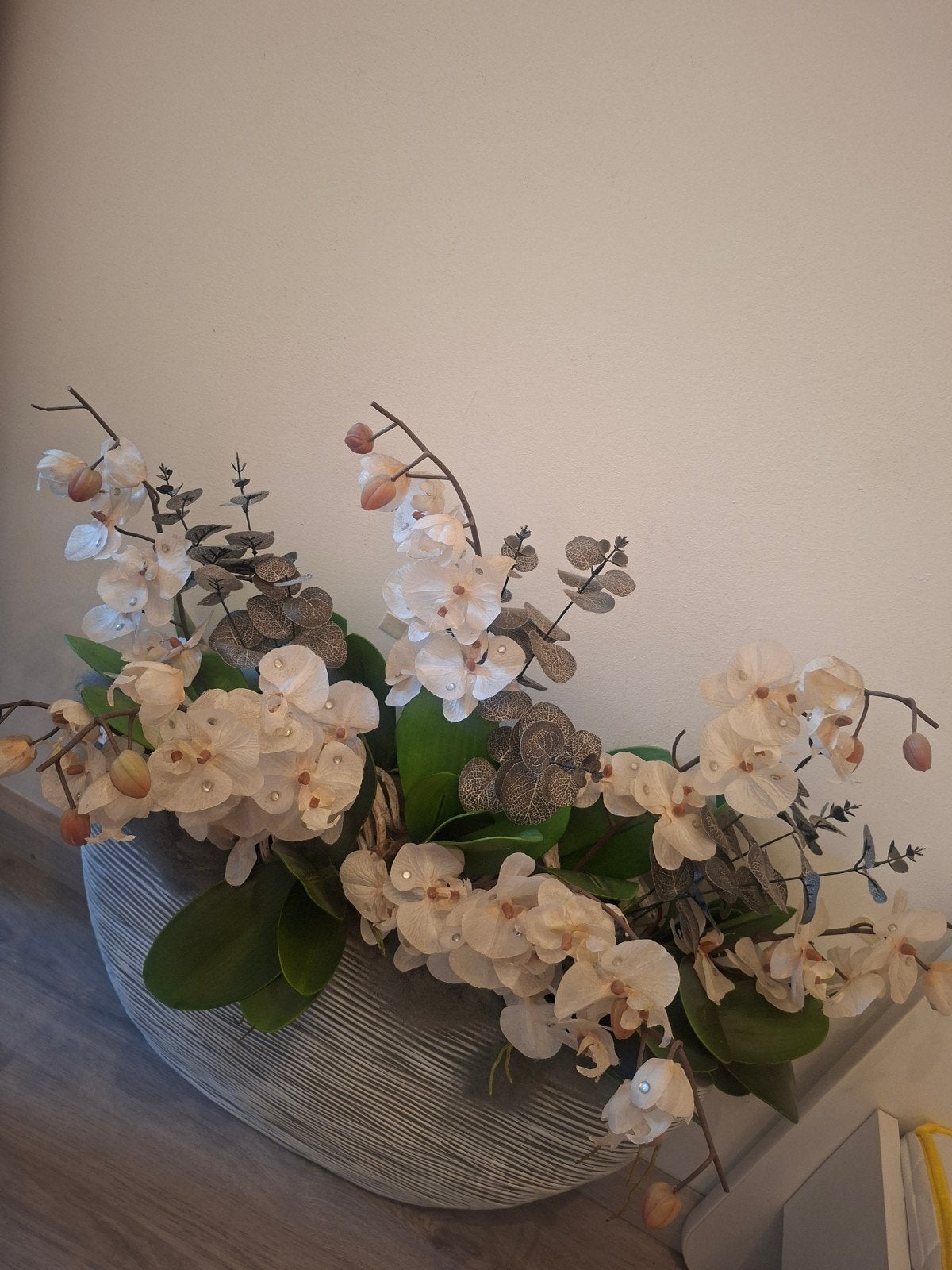 grote bloemen vaas T.E.A.B, Ophalen, Zo goed als nieuw