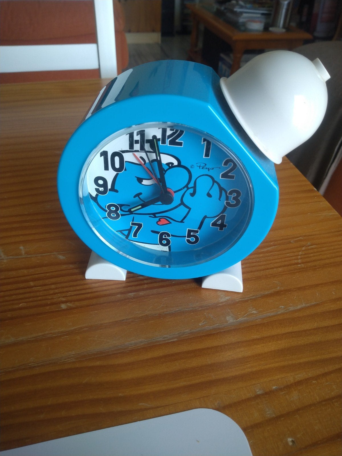 Wekker smurfen defect, Ophalen of Verzenden