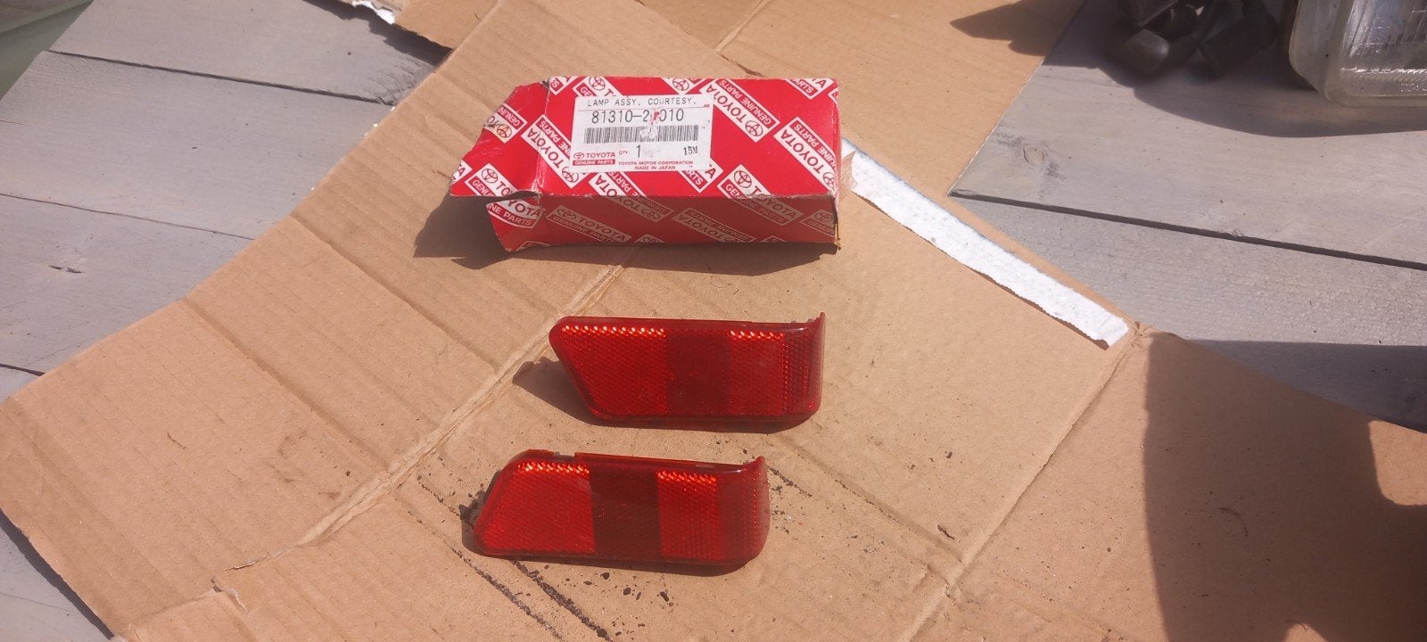 Side markers in deurpaneel celica t18 (zonder lampje), Ophalen of Verzenden, Nieuw