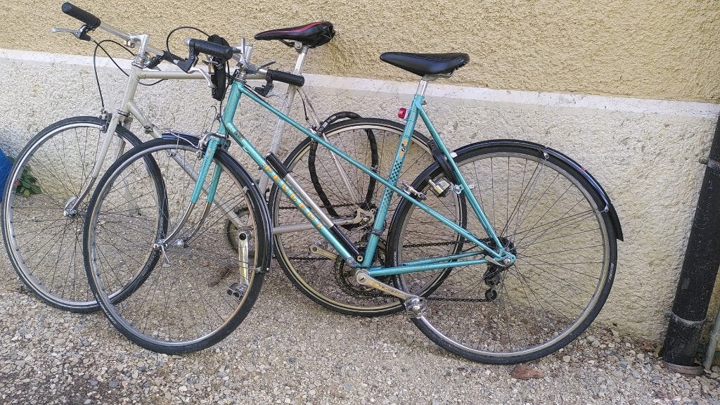 vintage peugot damesfiets, 28 inch, Gebruikt, Velgrem, Dames
