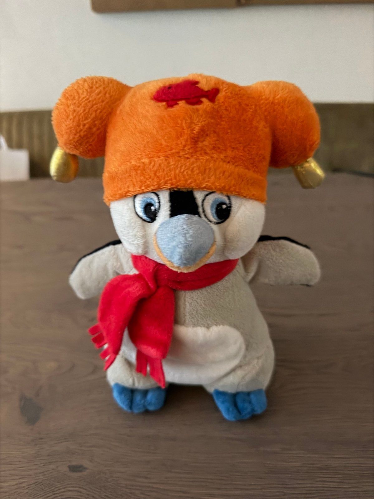 Studio 100 knuffel Pinki, Pinguïn, Ophalen of Verzenden, Zo goed als nieuw, Middelgroot (20 tot 80 cm)